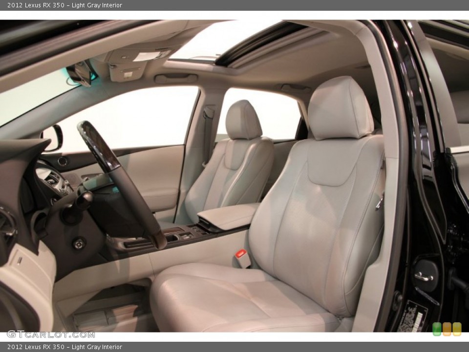 Light Gray Interior Front Seat for the 2012 Lexus RX 350 #85382815