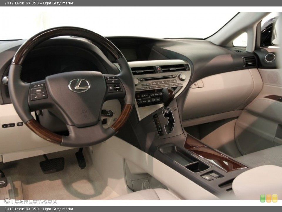 Light Gray Interior Dashboard for the 2012 Lexus RX 350 #85382839