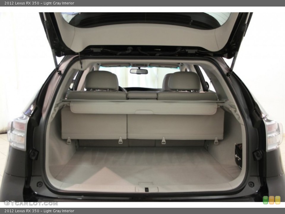 Light Gray Interior Trunk for the 2012 Lexus RX 350 #85383199