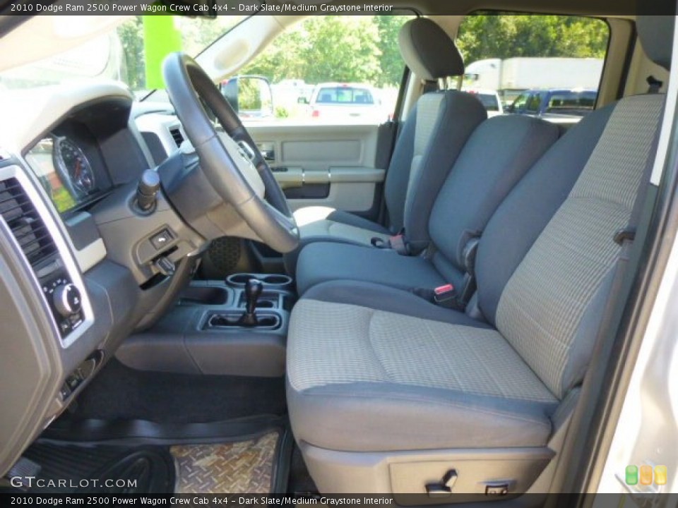 Dark Slate/Medium Graystone Interior Photo for the 2010 Dodge Ram 2500 Power Wagon Crew Cab 4x4 #85388032