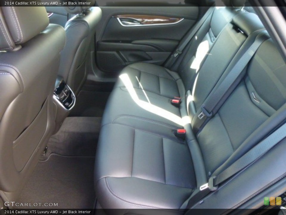Jet Black Interior Rear Seat for the 2014 Cadillac XTS Luxury AWD #85390033