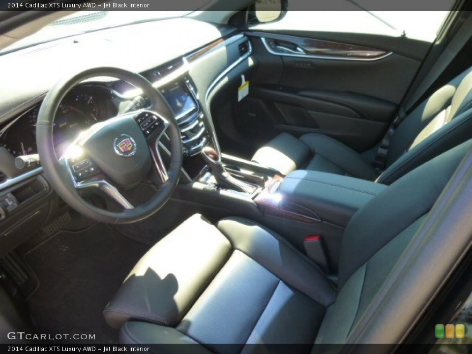 Jet Black Interior Prime Interior for the 2014 Cadillac XTS Luxury AWD #85390102