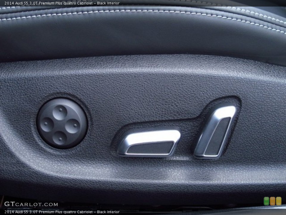 Black Interior Controls for the 2014 Audi S5 3.0T Premium Plus quattro Cabriolet #85393366