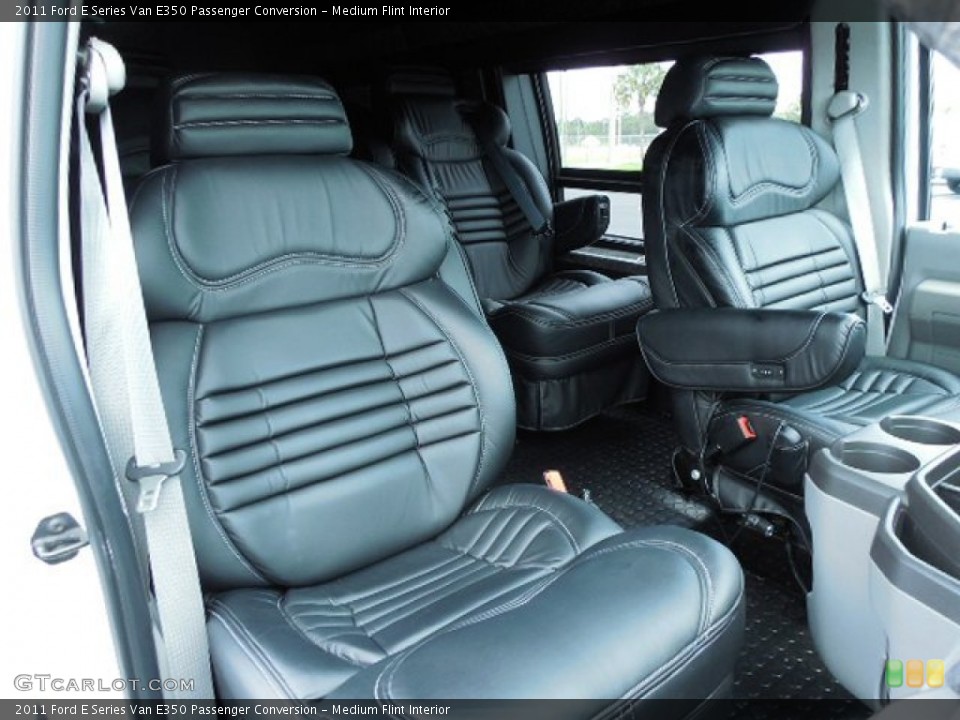 Medium Flint Interior Front Seat for the 2011 Ford E Series Van E350 Passenger Conversion #85394119