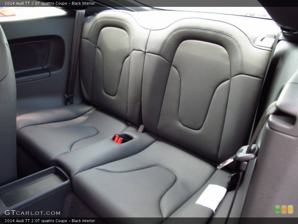 Black Interior Rear Seat for the 2014 Audi TT 2.0T quattro Coupe #85397296