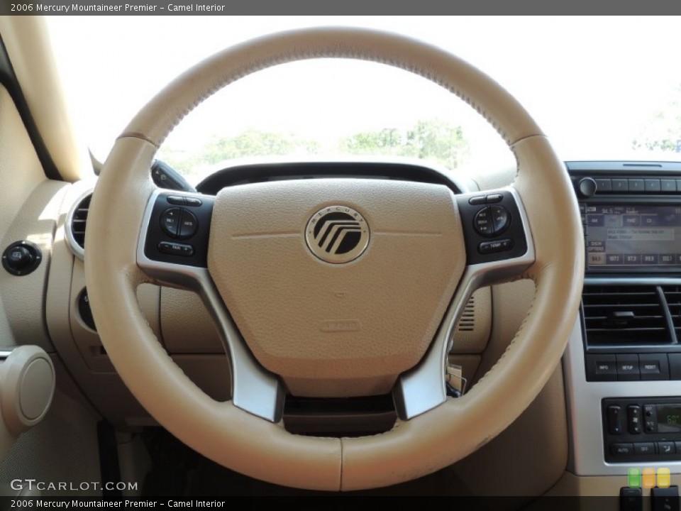 Camel Interior Steering Wheel for the 2006 Mercury Mountaineer Premier #85398538