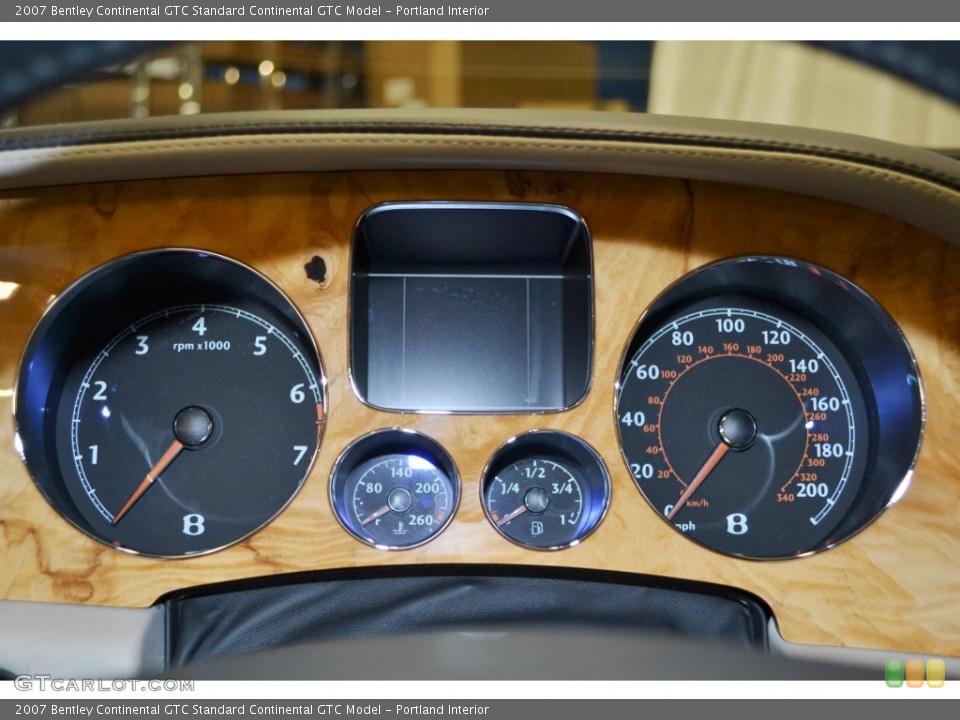 Portland Interior Gauges for the 2007 Bentley Continental GTC  #85406905