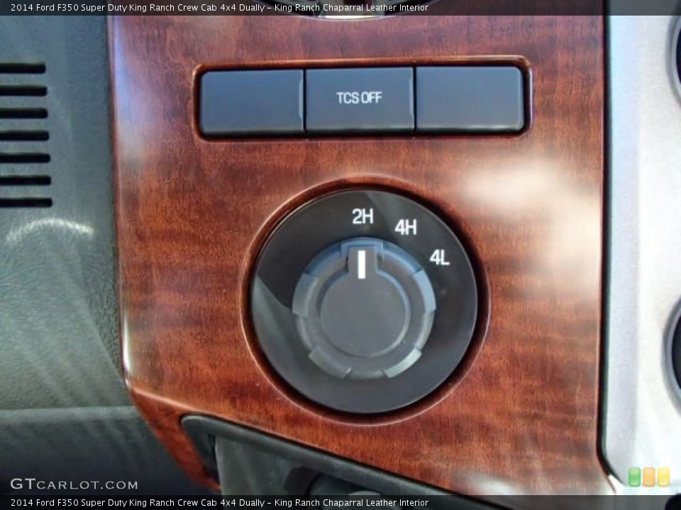 King Ranch Chaparral Leather Interior Controls for the 2014 Ford F350 Super Duty King Ranch Crew Cab 4x4 Dually #85412046