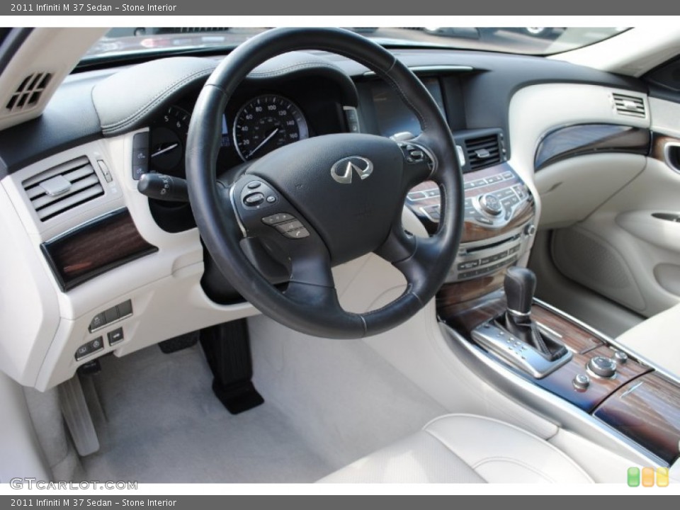 Stone Interior Photo for the 2011 Infiniti M 37 Sedan #85412265
