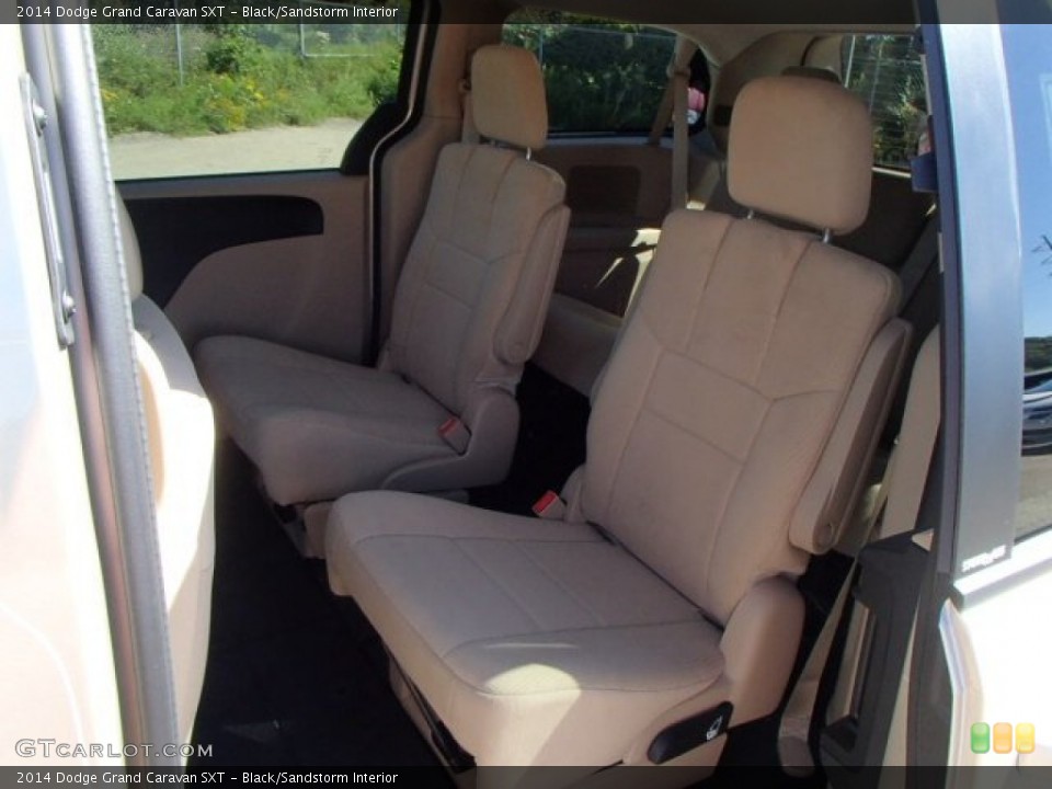 Black/Sandstorm Interior Rear Seat for the 2014 Dodge Grand Caravan SXT #85415931
