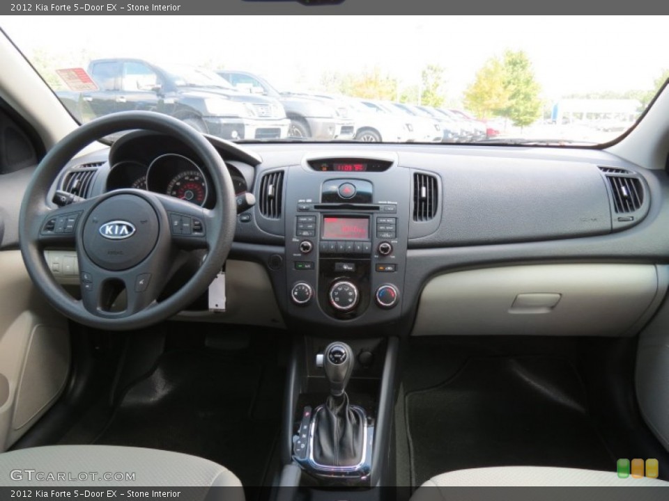 Stone Interior Dashboard for the 2012 Kia Forte 5-Door EX #85417457