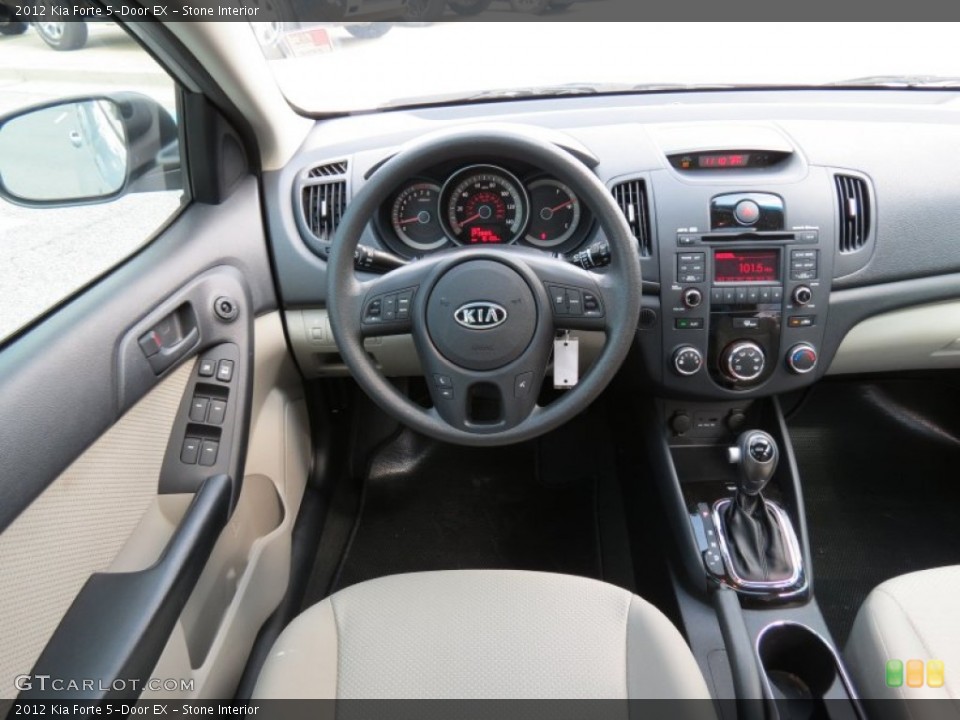 Stone Interior Dashboard for the 2012 Kia Forte 5-Door EX #85417503