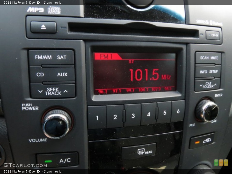 Stone Interior Audio System for the 2012 Kia Forte 5-Door EX #85417569