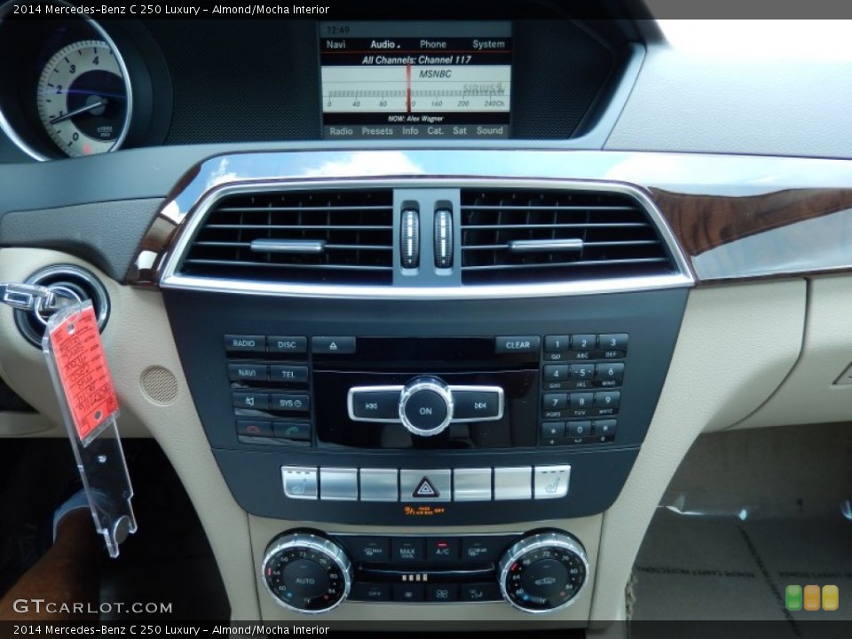 Almond/Mocha Interior Controls for the 2014 Mercedes-Benz C 250 Luxury #85418865