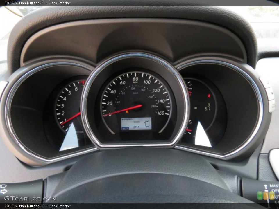Black Interior Gauges for the 2013 Nissan Murano SL #85421517