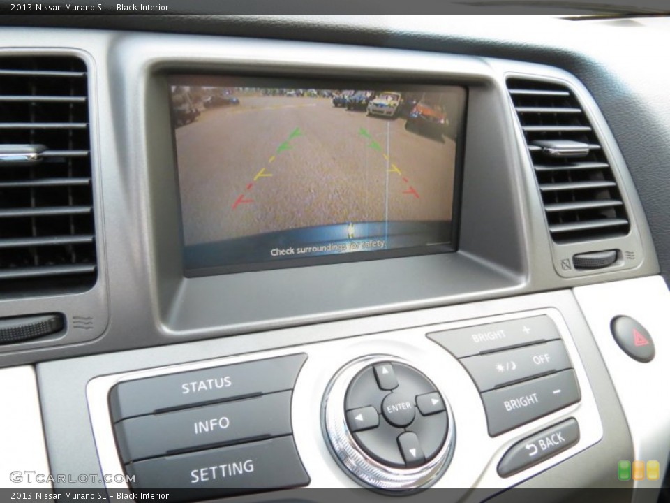 Black Interior Controls for the 2013 Nissan Murano SL #85421544