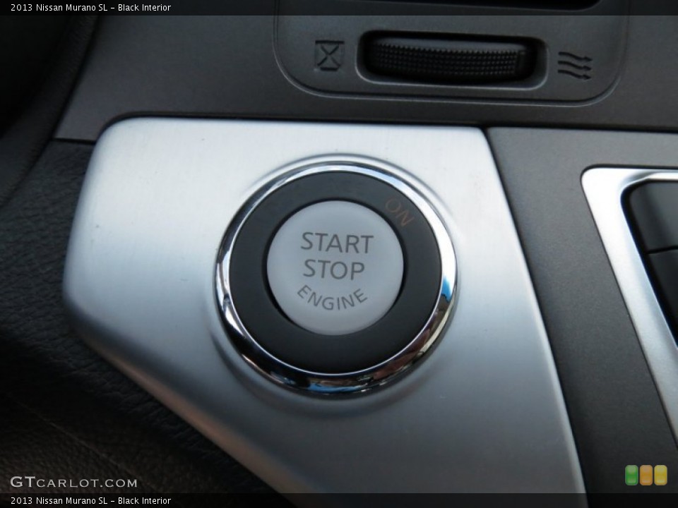 Black Interior Controls for the 2013 Nissan Murano SL #85421568