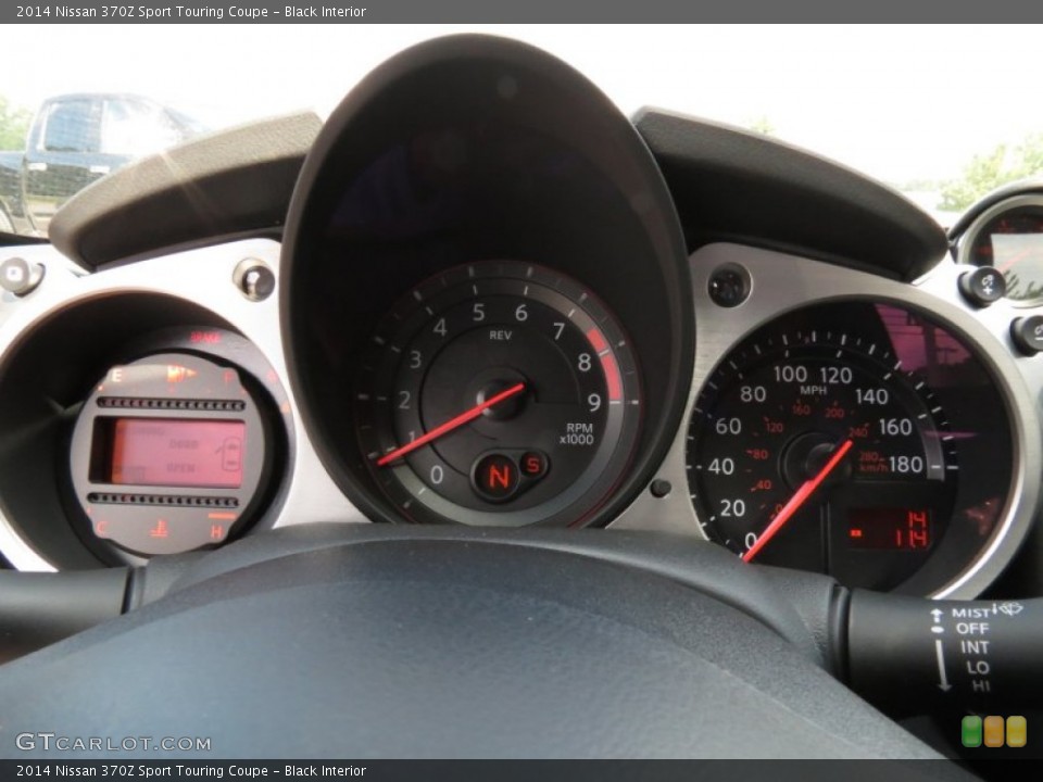 Black Interior Gauges for the 2014 Nissan 370Z Sport Touring Coupe #85422450