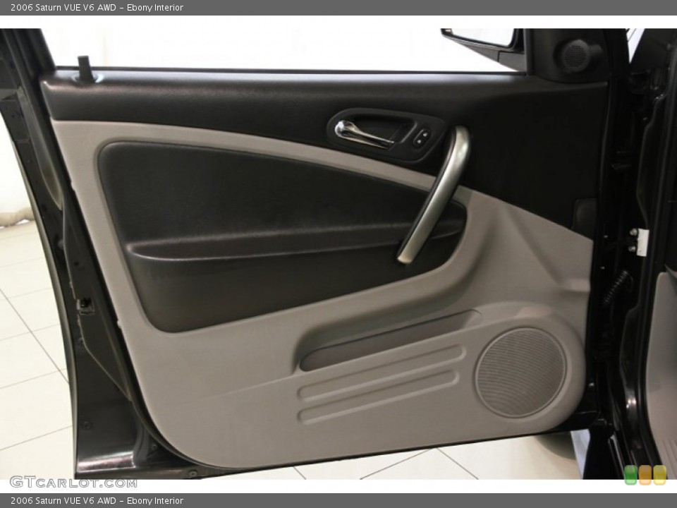 Ebony Interior Door Panel for the 2006 Saturn VUE V6 AWD #85423233