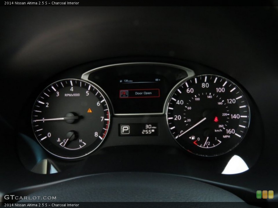 Charcoal Interior Gauges for the 2014 Nissan Altima 2.5 S #85423329