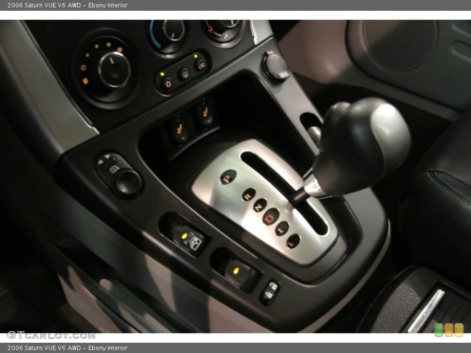 Ebony Interior Transmission for the 2006 Saturn VUE V6 AWD #85423372