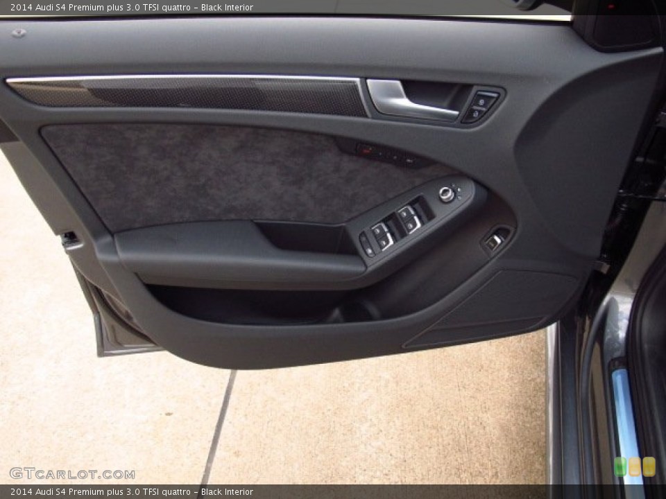 Black Interior Door Panel for the 2014 Audi S4 Premium plus 3.0 TFSI quattro #85423428