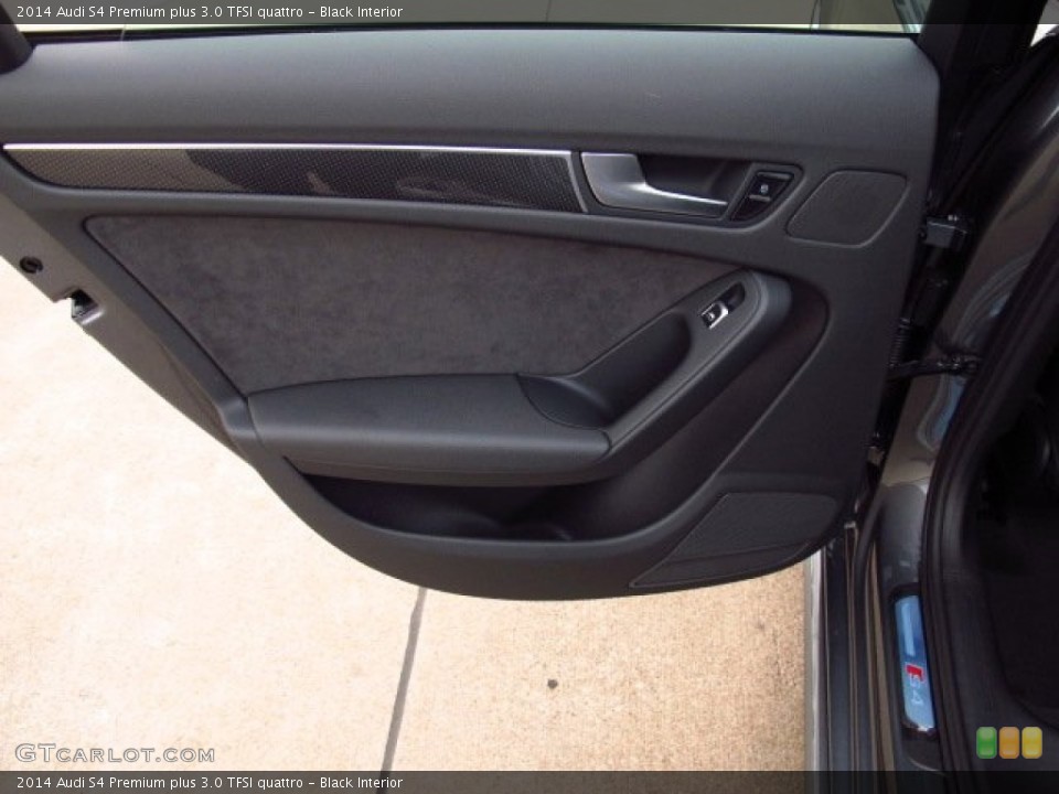 Black Interior Door Panel for the 2014 Audi S4 Premium plus 3.0 TFSI quattro #85423476