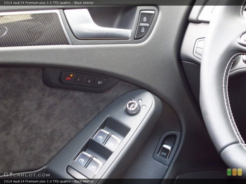 Black Interior Controls for the 2014 Audi S4 Premium plus 3.0 TFSI quattro #85423594