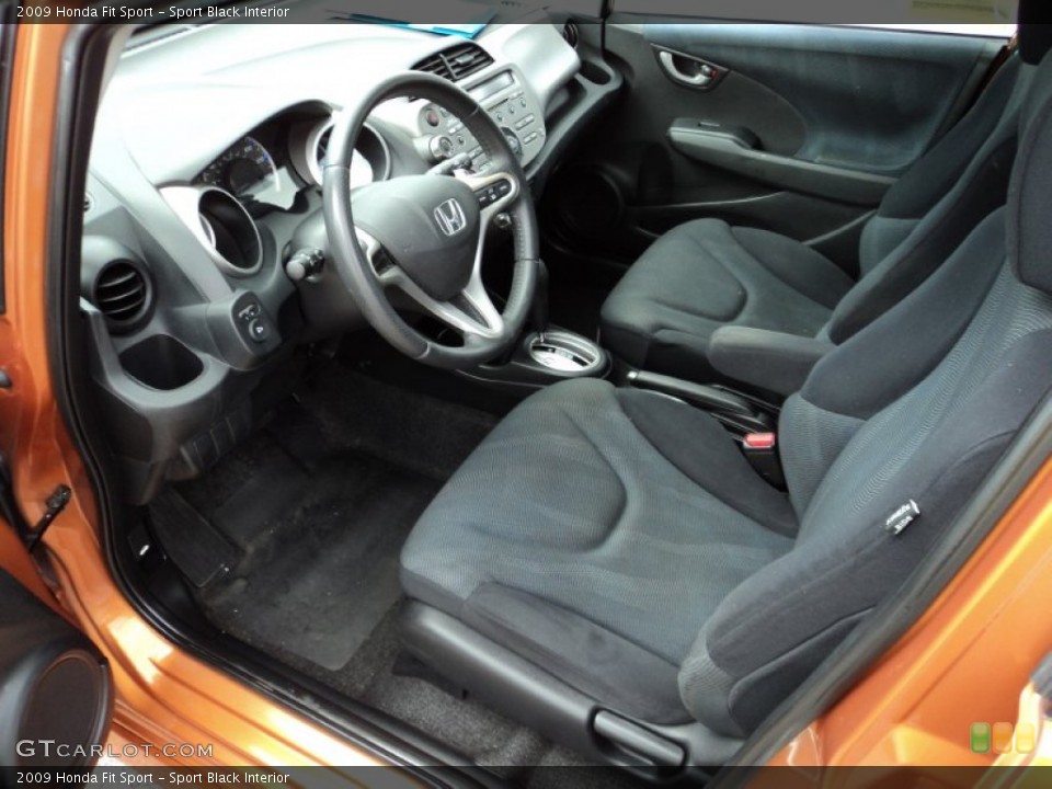 Sport Black Interior Photo for the 2009 Honda Fit Sport #85423890