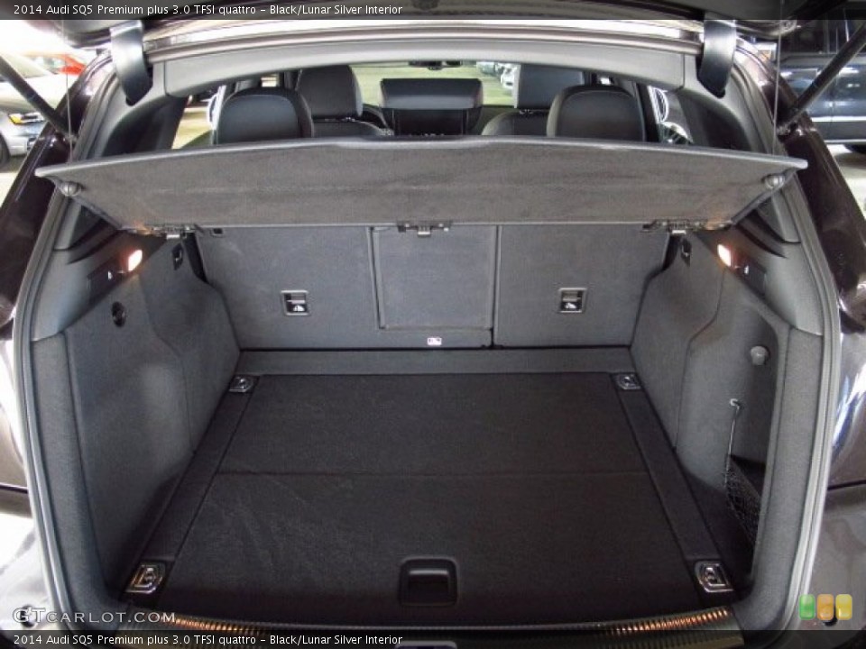 Black/Lunar Silver Interior Trunk for the 2014 Audi SQ5 Premium plus 3.0 TFSI quattro #85425224