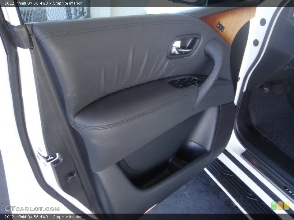 Graphite Interior Door Panel for the 2012 Infiniti QX 56 4WD #85427127
