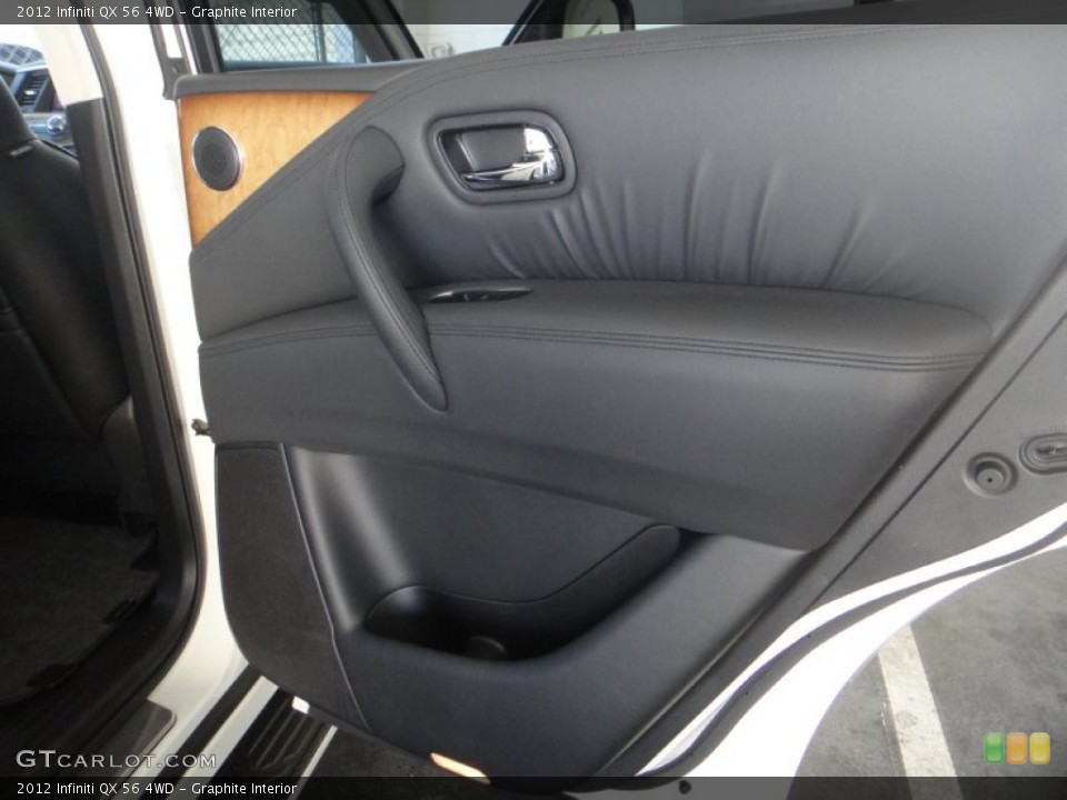 Graphite Interior Door Panel for the 2012 Infiniti QX 56 4WD #85427325