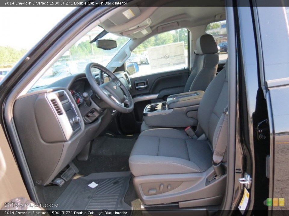 Jet Black Interior Photo for the 2014 Chevrolet Silverado 1500 LT Z71 Double Cab #85428681