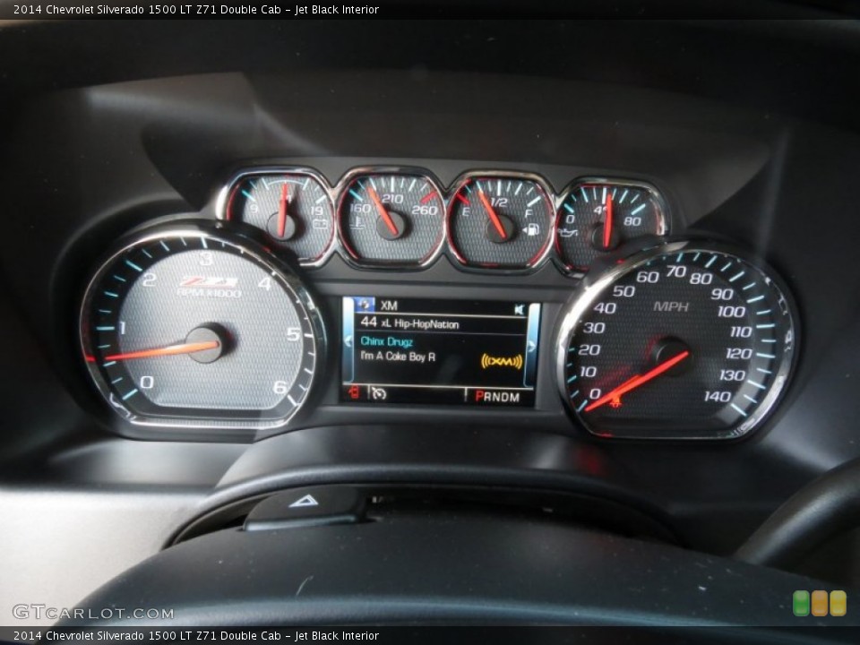 Jet Black Interior Gauges for the 2014 Chevrolet Silverado 1500 LT Z71 Double Cab #85428786