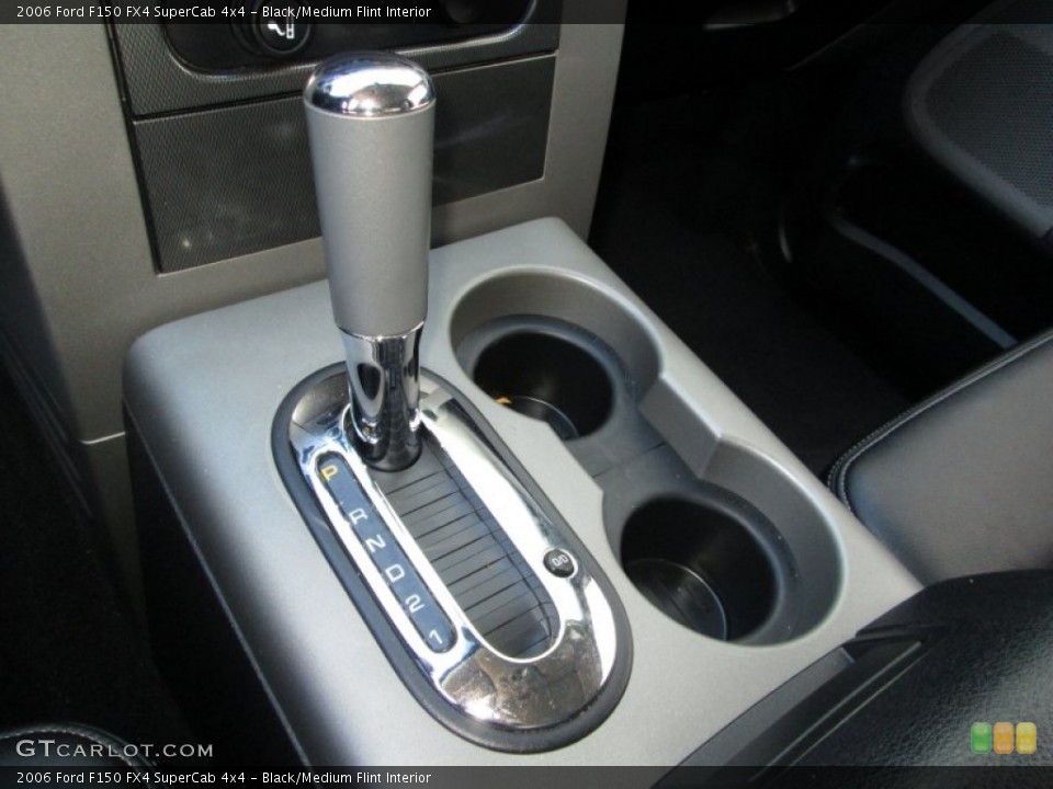 Black/Medium Flint Interior Transmission for the 2006 Ford F150 FX4 SuperCab 4x4 #85429596