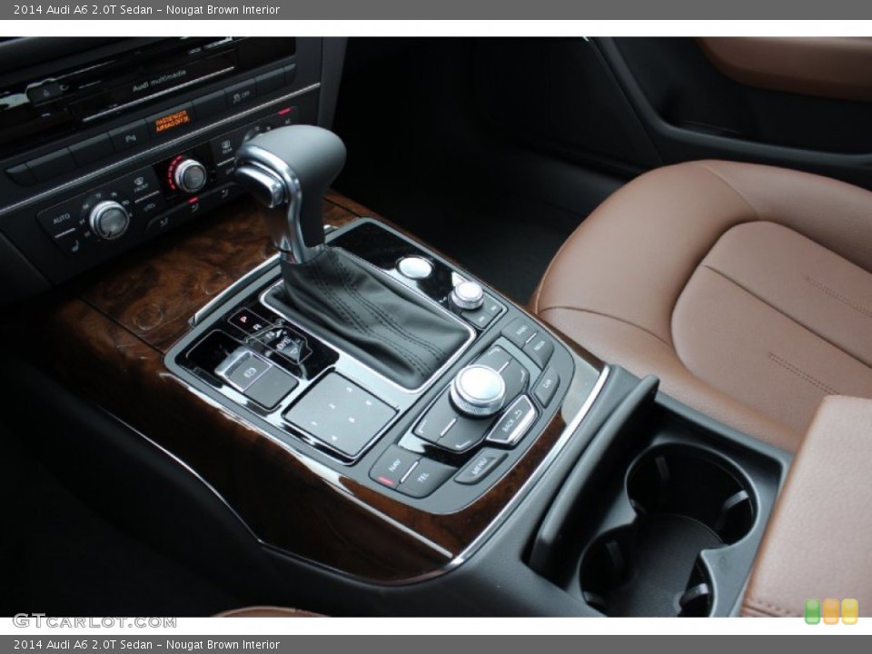 Nougat Brown Interior Transmission for the 2014 Audi A6 2.0T Sedan #85432236
