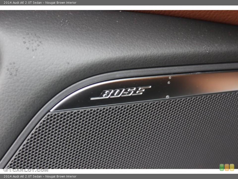 Nougat Brown Interior Audio System for the 2014 Audi A6 2.0T Sedan #85432254