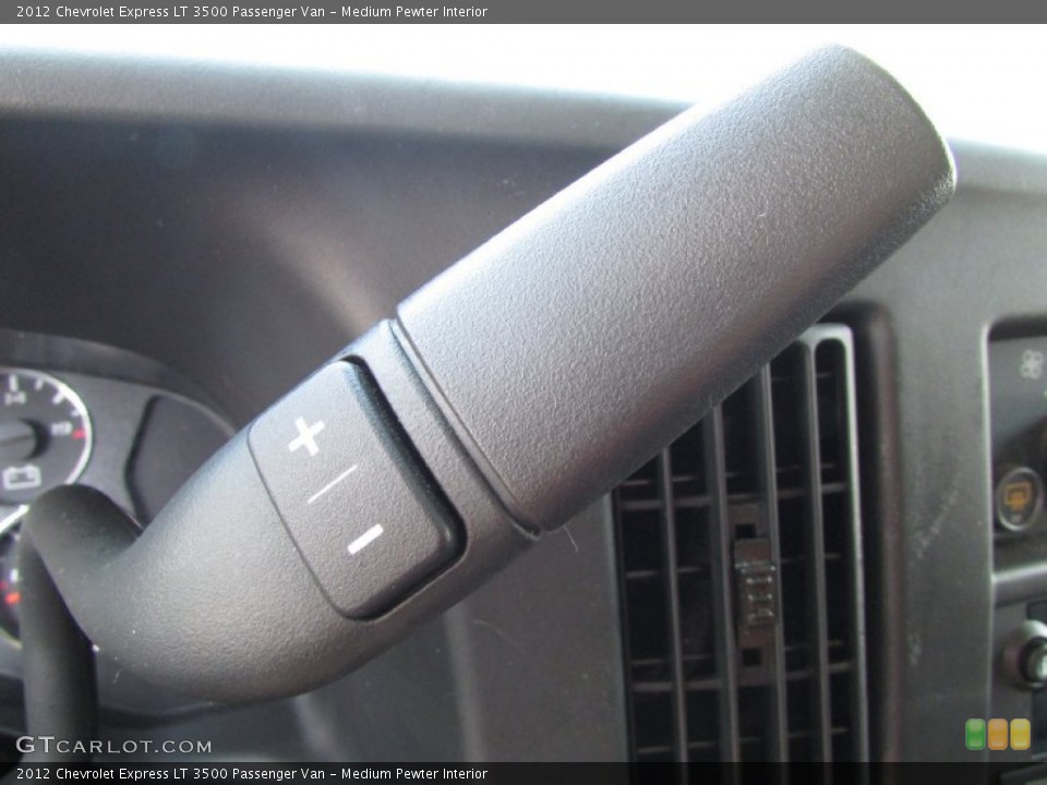 Medium Pewter Interior Transmission for the 2012 Chevrolet Express LT 3500 Passenger Van #85432536