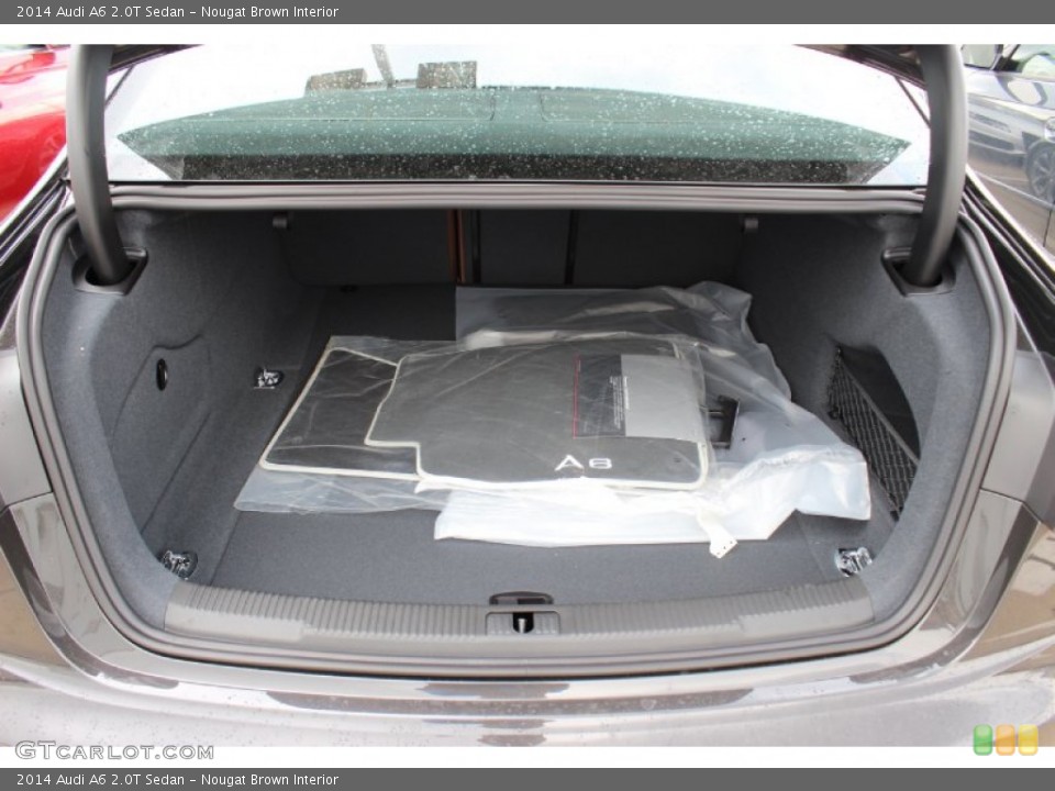 Nougat Brown Interior Trunk for the 2014 Audi A6 2.0T Sedan #85432747