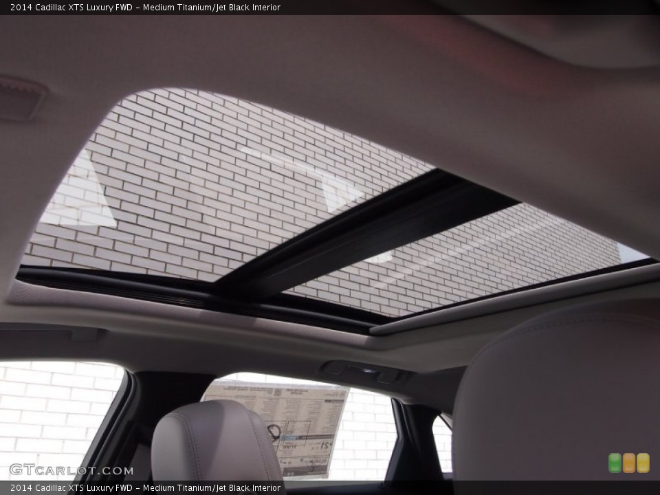Medium Titanium/Jet Black Interior Sunroof for the 2014 Cadillac XTS Luxury FWD #85433376