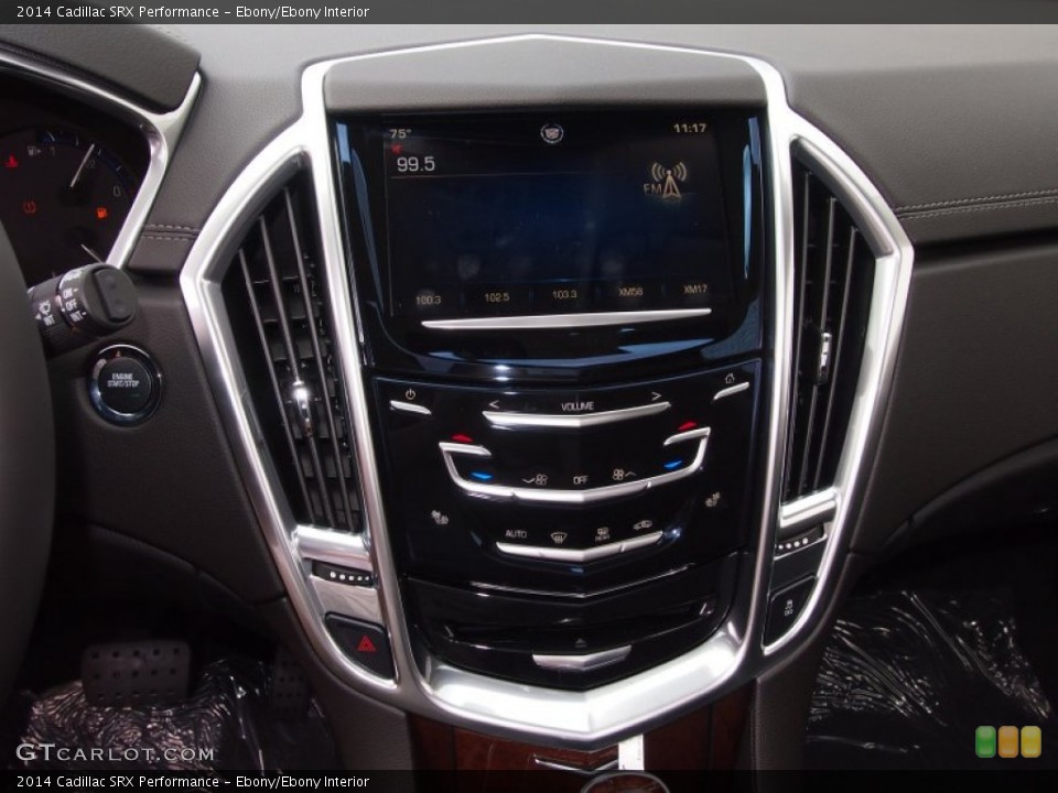 Ebony/Ebony Interior Controls for the 2014 Cadillac SRX Performance #85434279