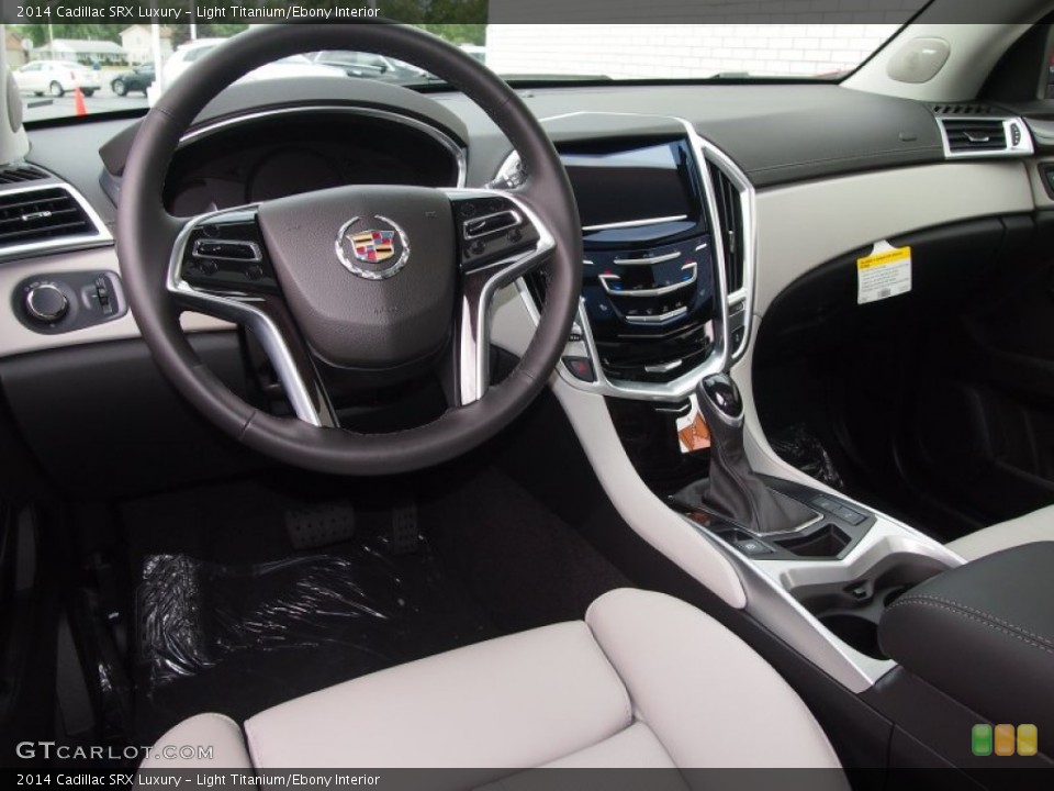 Light Titanium/Ebony Interior Prime Interior for the 2014 Cadillac SRX Luxury #85434693