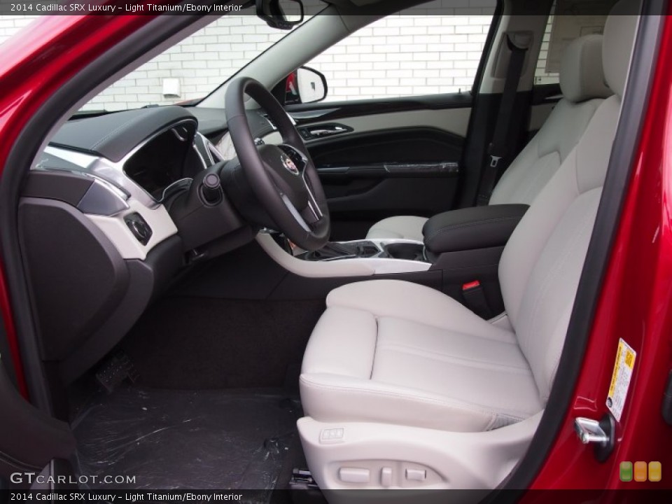 Light Titanium/Ebony Interior Front Seat for the 2014 Cadillac SRX Luxury #85434717