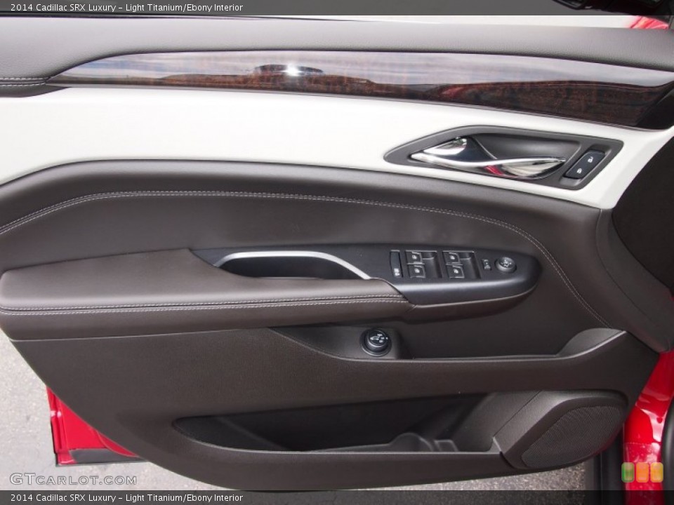 Light Titanium/Ebony Interior Door Panel for the 2014 Cadillac SRX Luxury #85434741