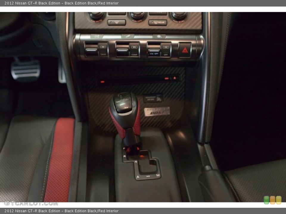 Black Edition Black/Red Interior Transmission for the 2012 Nissan GT-R Black Edition #85434882
