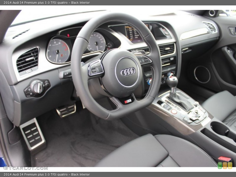 Black Interior Prime Interior for the 2014 Audi S4 Premium plus 3.0 TFSI quattro #85439074