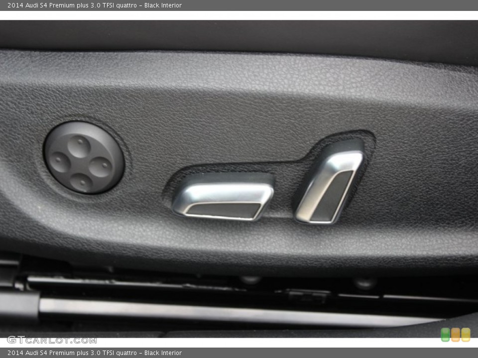 Black Interior Controls for the 2014 Audi S4 Premium plus 3.0 TFSI quattro #85439121