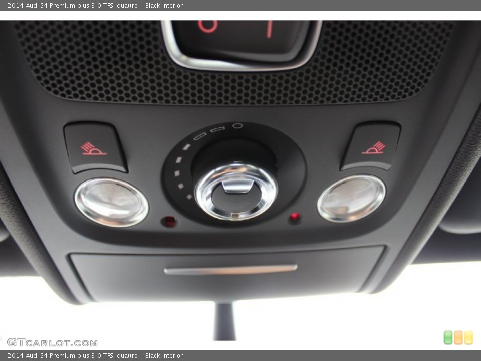 Black Interior Controls for the 2014 Audi S4 Premium plus 3.0 TFSI quattro #85439211