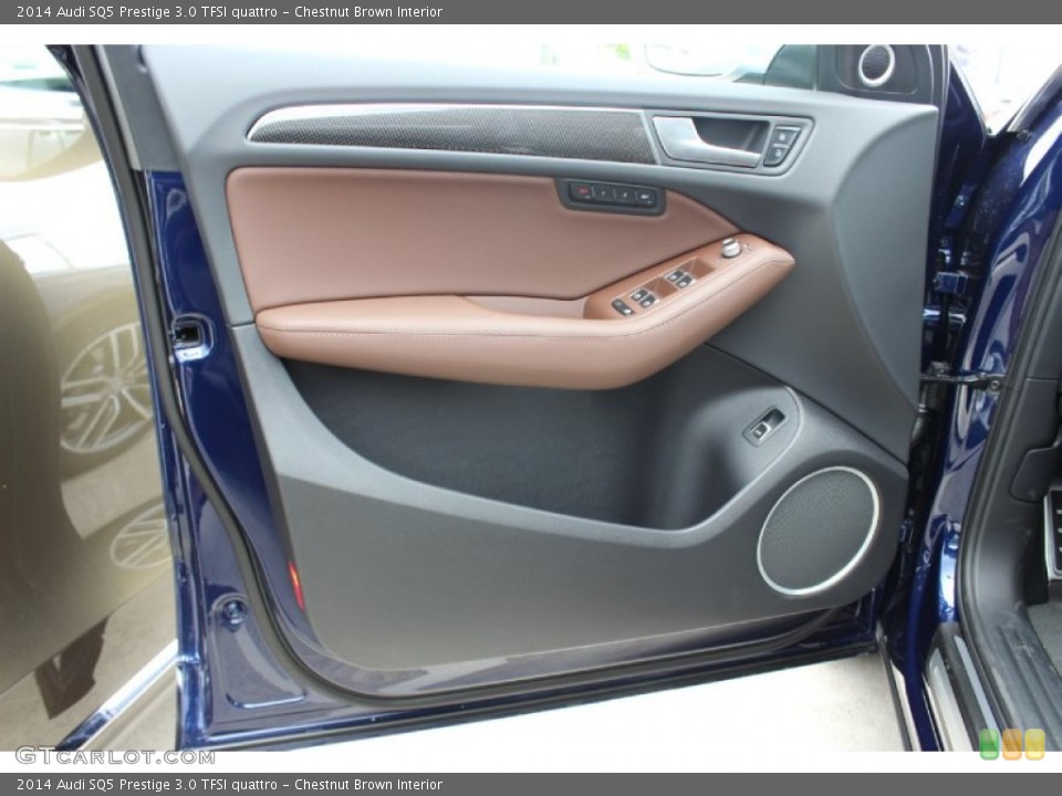 Chestnut Brown Interior Door Panel for the 2014 Audi SQ5 Prestige 3.0 TFSI quattro #85440984