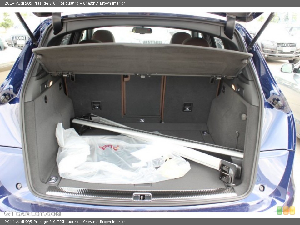 Chestnut Brown Interior Trunk for the 2014 Audi SQ5 Prestige 3.0 TFSI quattro #85441578